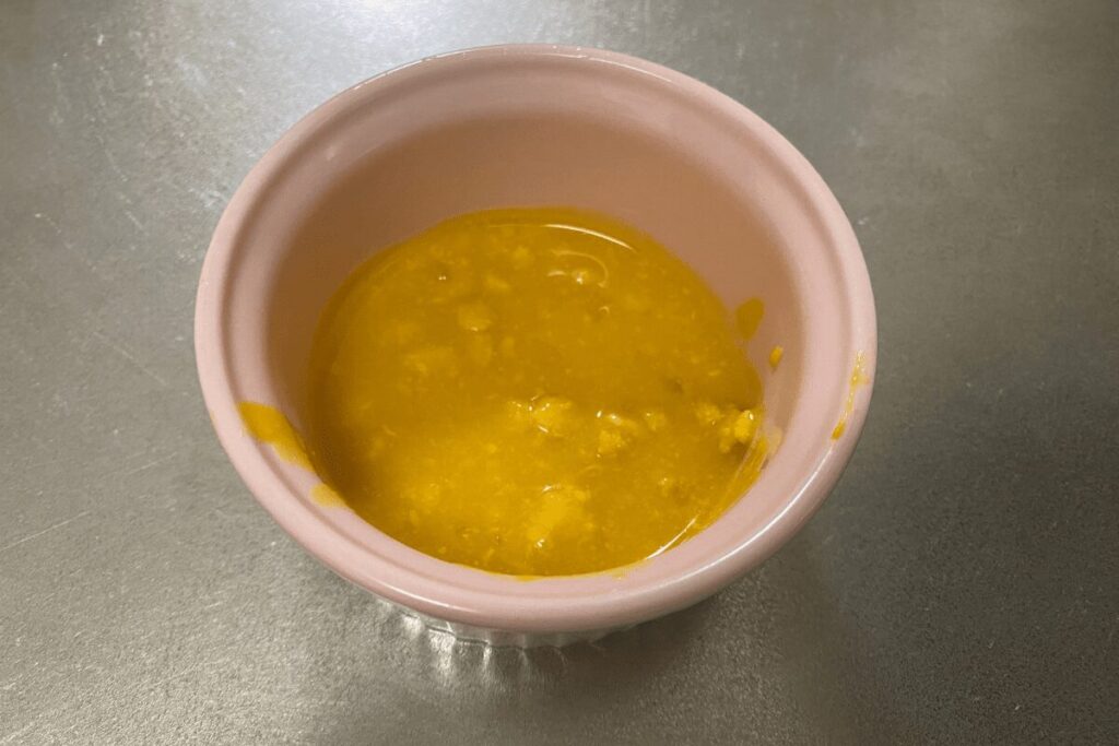 手術後に杏が食べたスープご飯